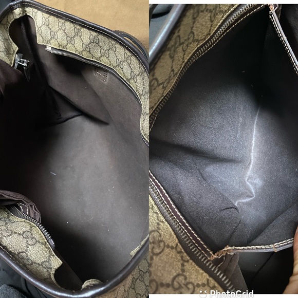 GUCCI
GG Supreme Monogram Medium Zippered Shopping Tote Dark Brown bag - Picture 15 of 15